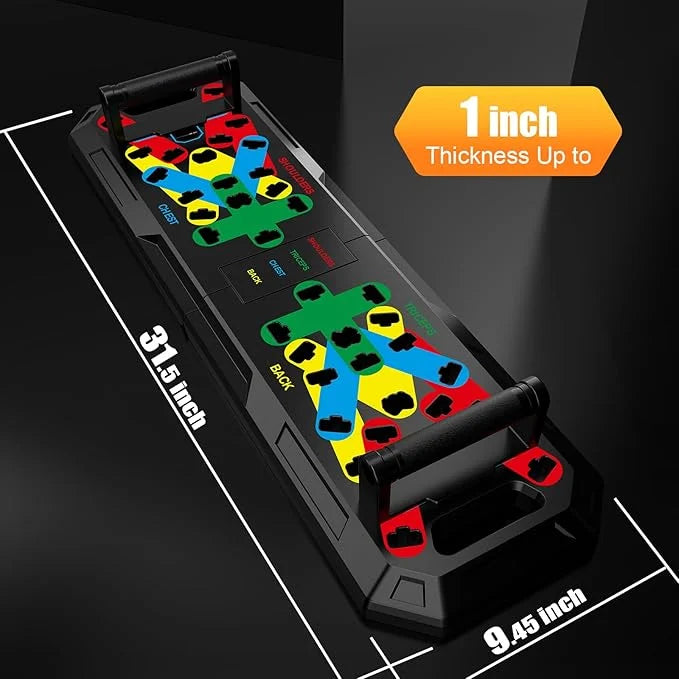 Custom Logo Multifunctional Home Gym Set with Pushup Bar System Fitness Training Push-Up Board