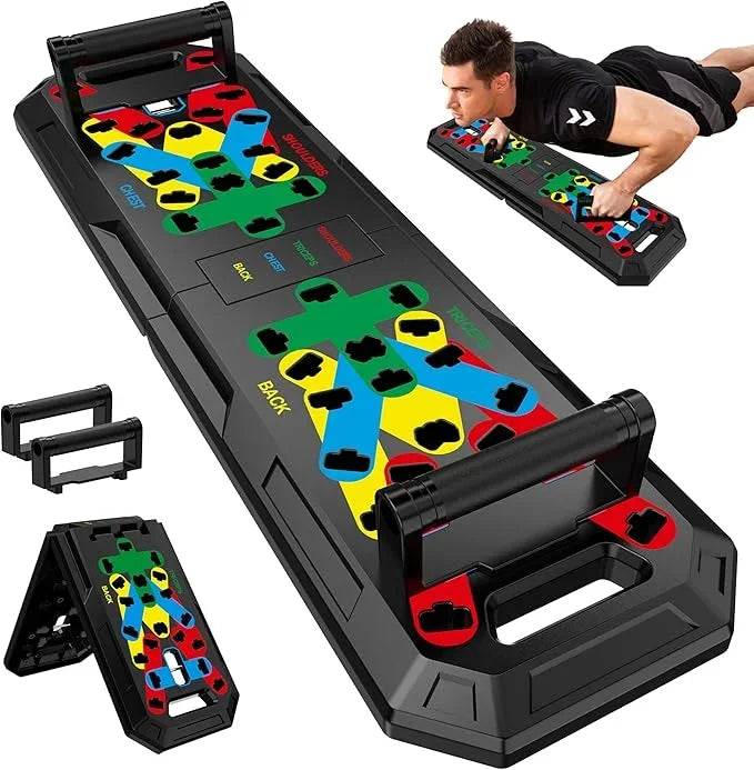 Custom Logo Multifunctional Home Gym Set with Pushup Bar System Fitness Training Push-Up Board